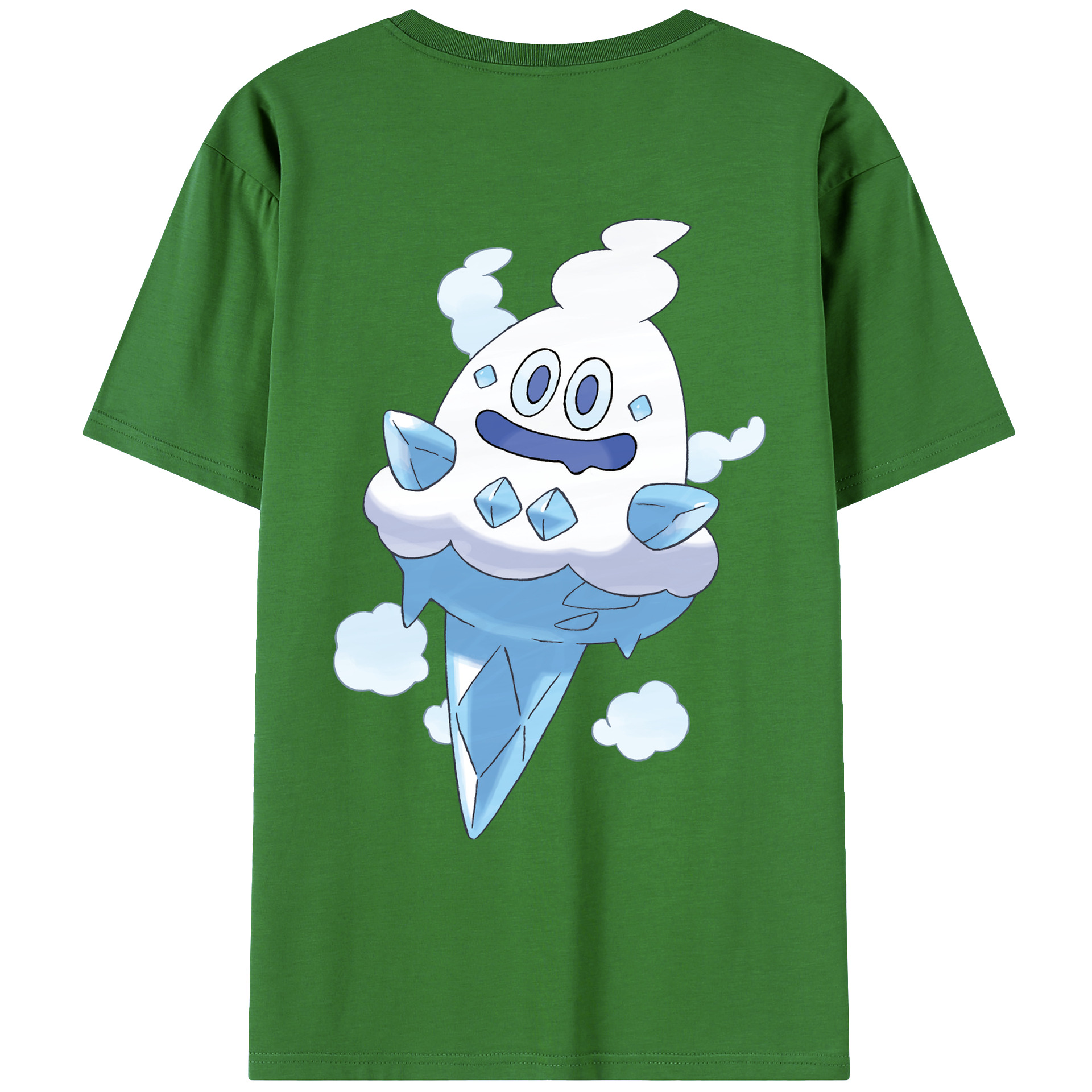 （画像用） ポケットモンスター Pokémon レディース半袖Tシャツ(バックプリント)